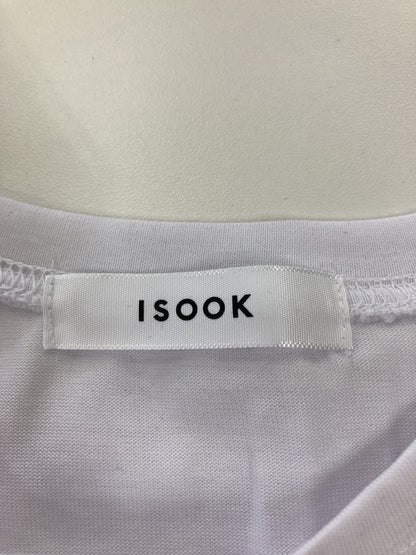 ISOOK/Tシャツ/カットソー/トップス/ホワイト/F