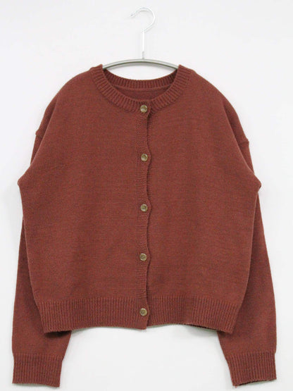 カーディガン/ボレロ/トップス/オレンジ