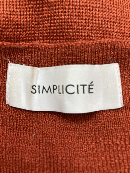 SIMPLICITE/サンプリシテ/ニット/セーター/トップス/オレンジ