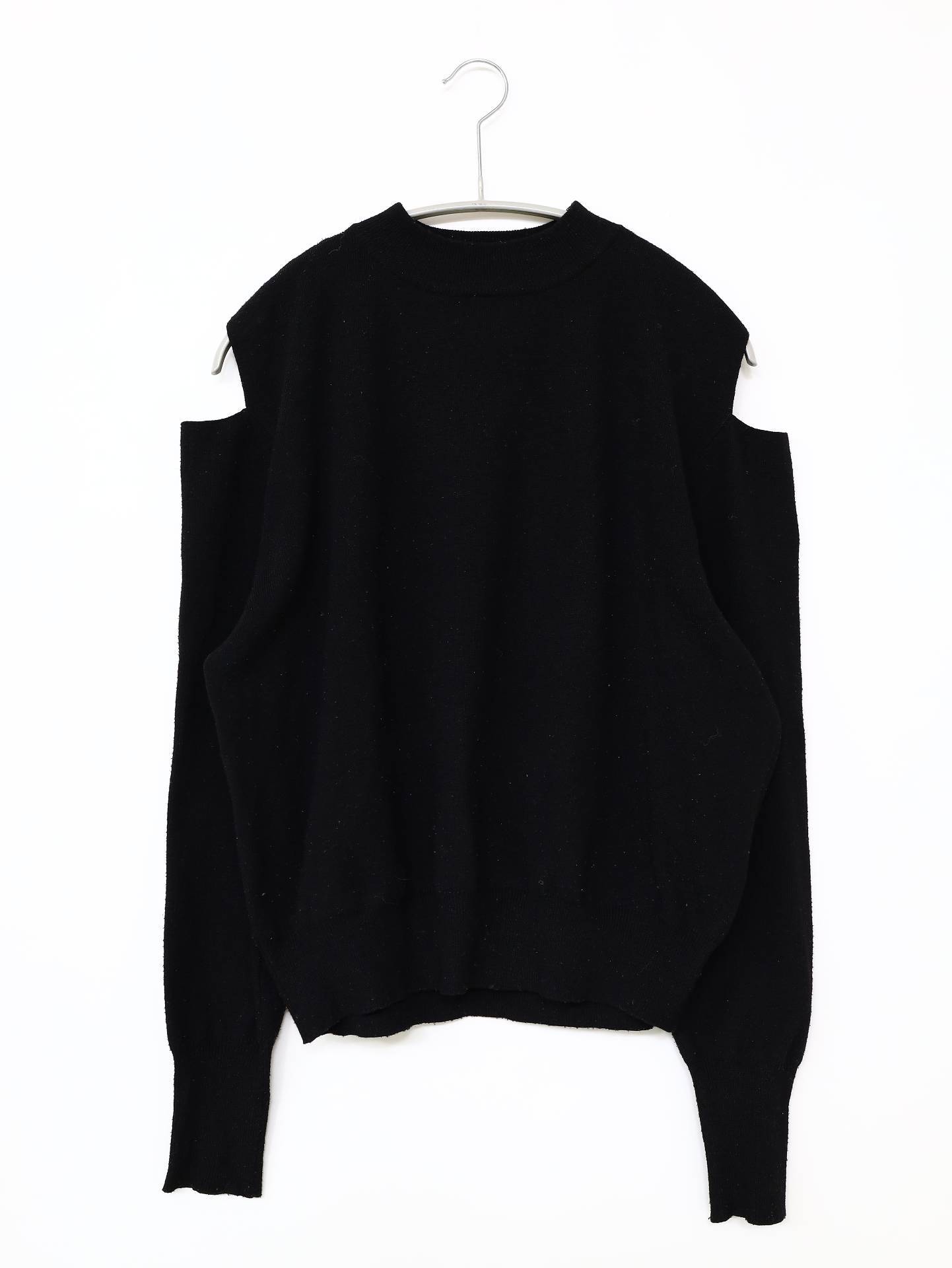 SOLOV/ニット/セーター/トップス/ブラック