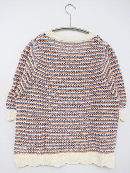 EMS/ニット/セーター/トップス/ホワイト/F