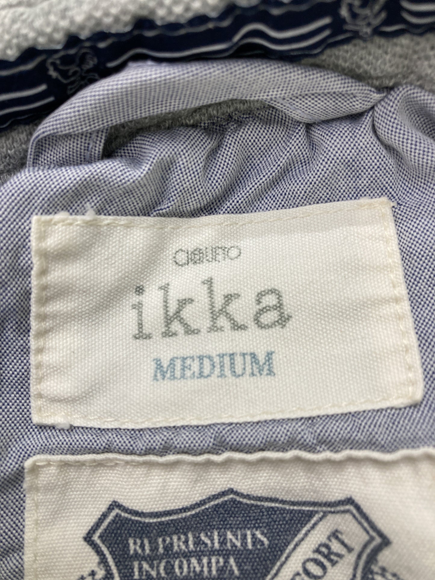 ikka/イッカ/ポロシャツ/トップス/グレー/M