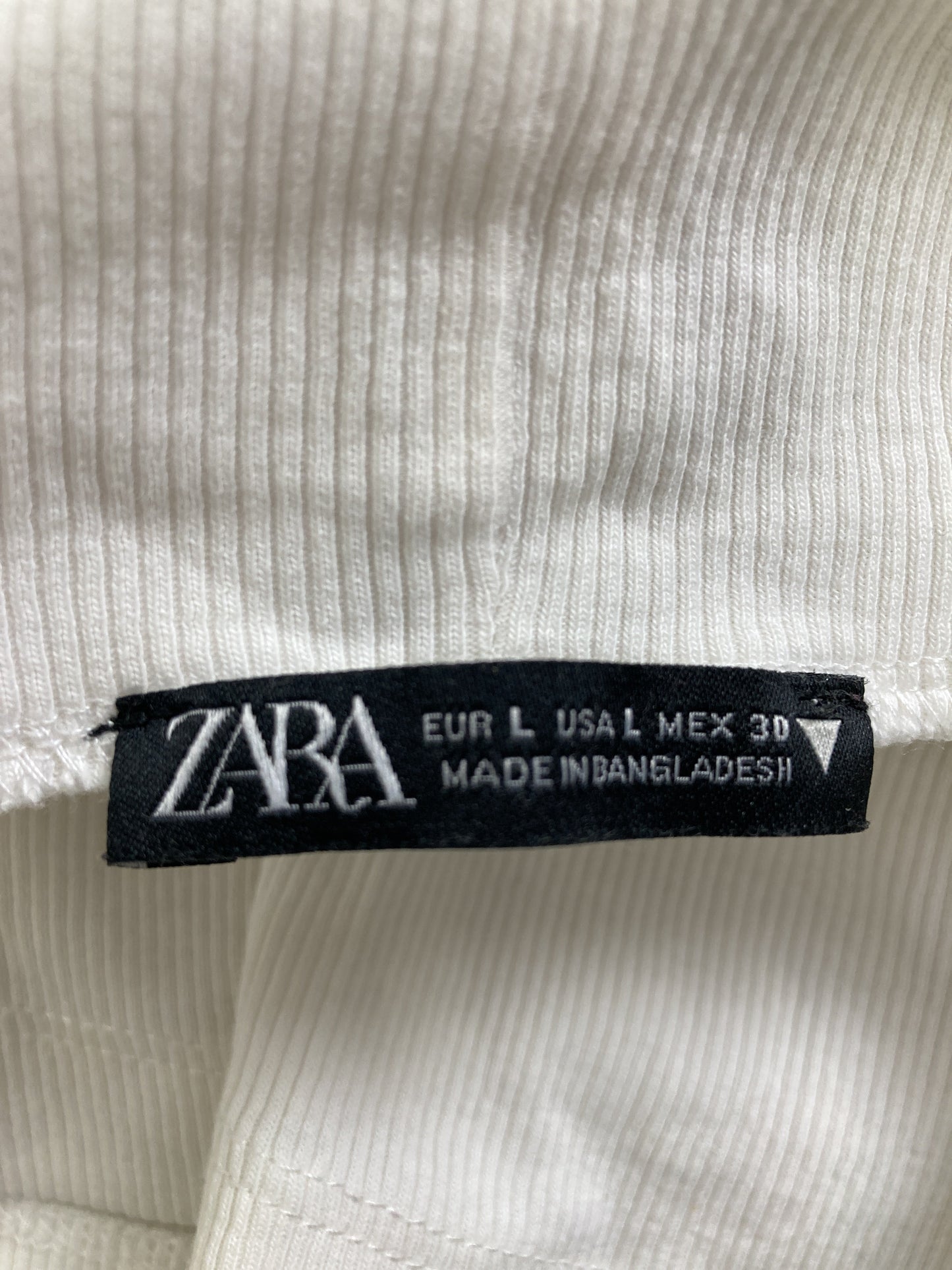 ZARA/ザラ/ニット/セーター/トップス/ホワイト/L