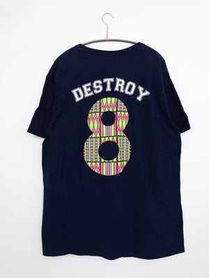 stussy/ステューシー/Tシャツ/カットソー/トップス/ネイビー/L
