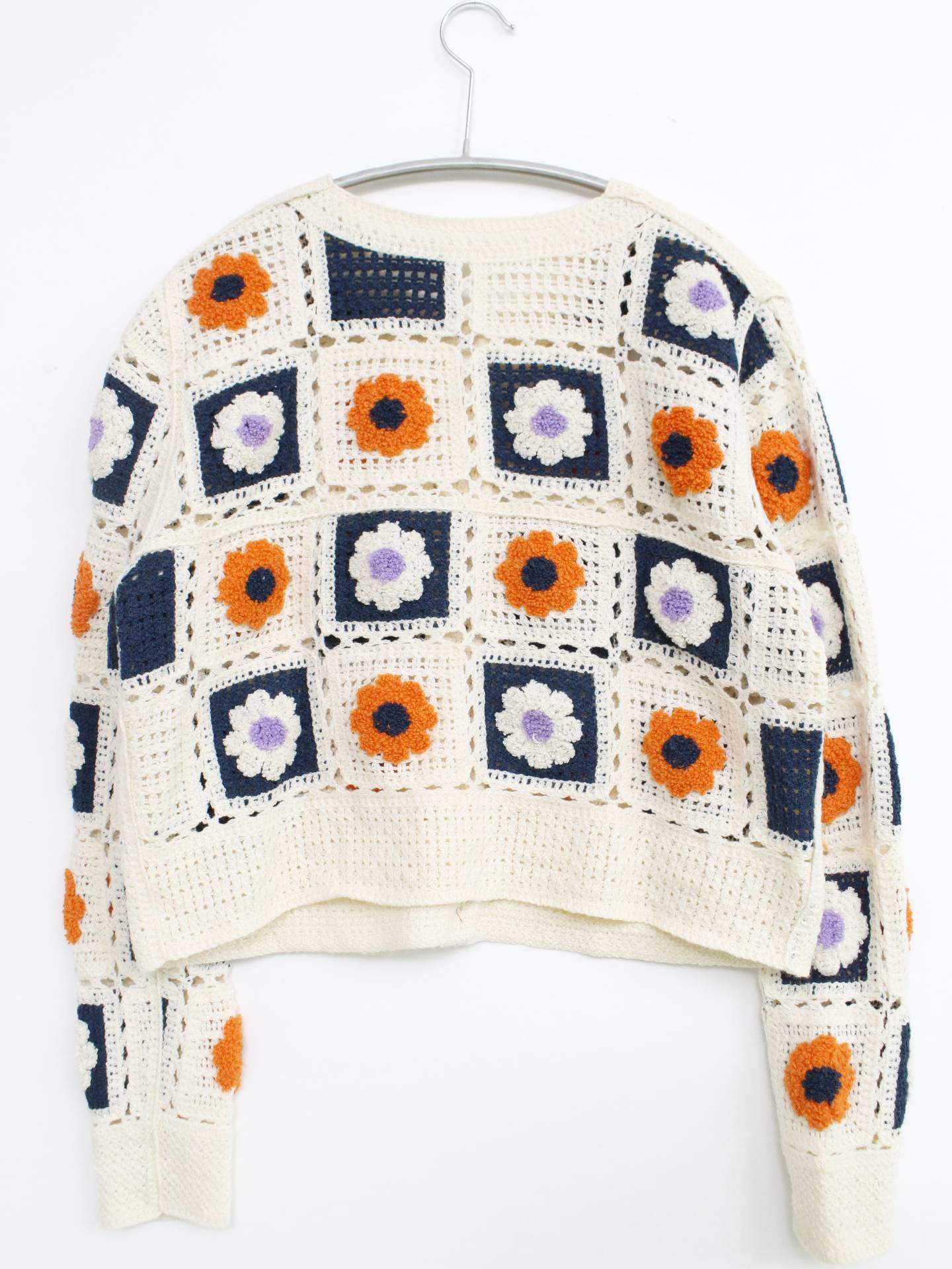 カーディガン/ボレロ/トップス/ホワイト