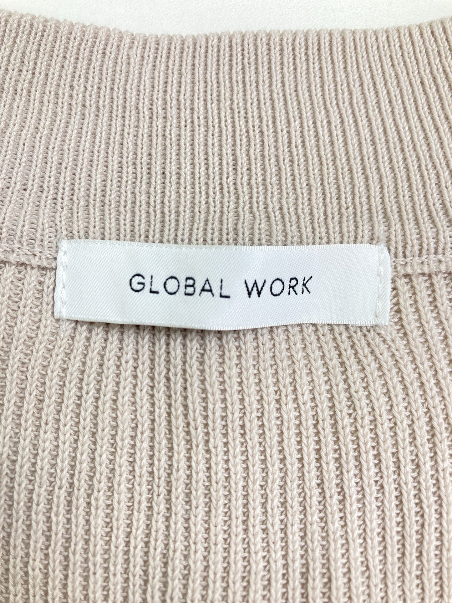 GLOBAL WORK/グローバルワーク/ベスト/トップス/ベージュ/F