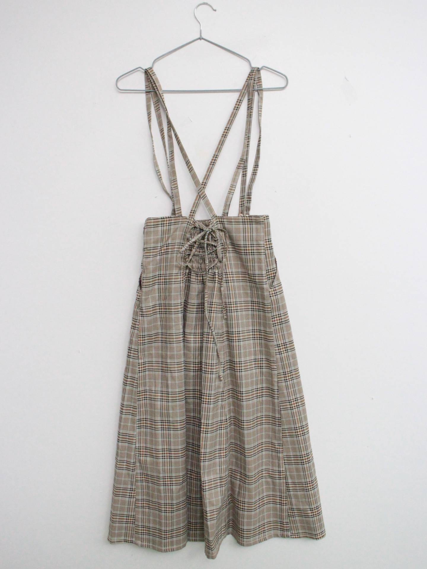 OLIVE des OLIVE/オリーブデオリーブ/ジャンパースカート/ワンピース/ドレス/ベージュ/F