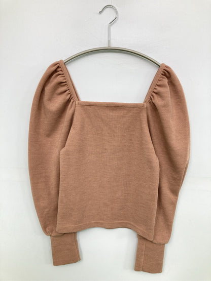 GOSSIPGIRL/ゴシップガール/ニット/セーター/トップス/ブラウン