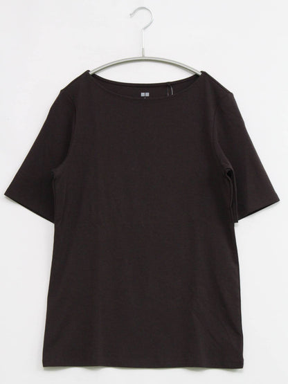 UNIQLO/Tシャツ/カットソー/トップス/ブラック/M