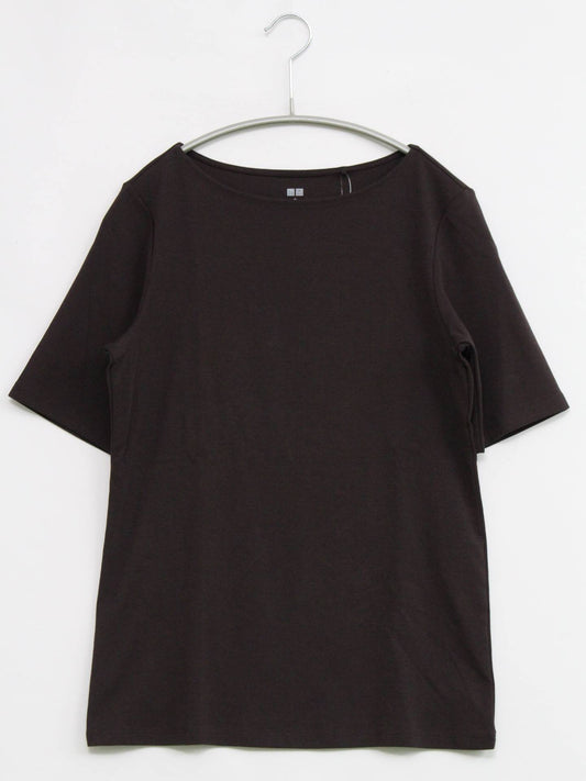 UNIQLO/Tシャツ/カットソー/トップス/ブラック/M