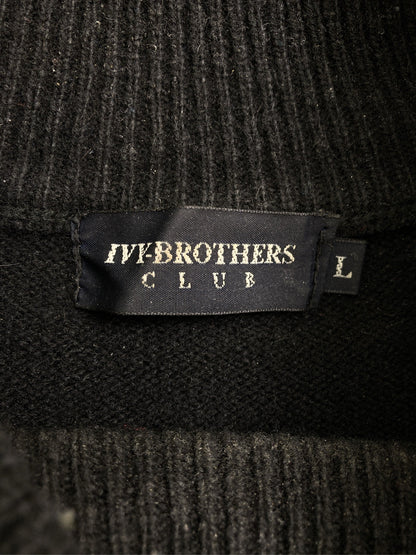 IVY-BROTHERS/アイビーブラザーズ/ニット/セーター/トップス/ブラック/L