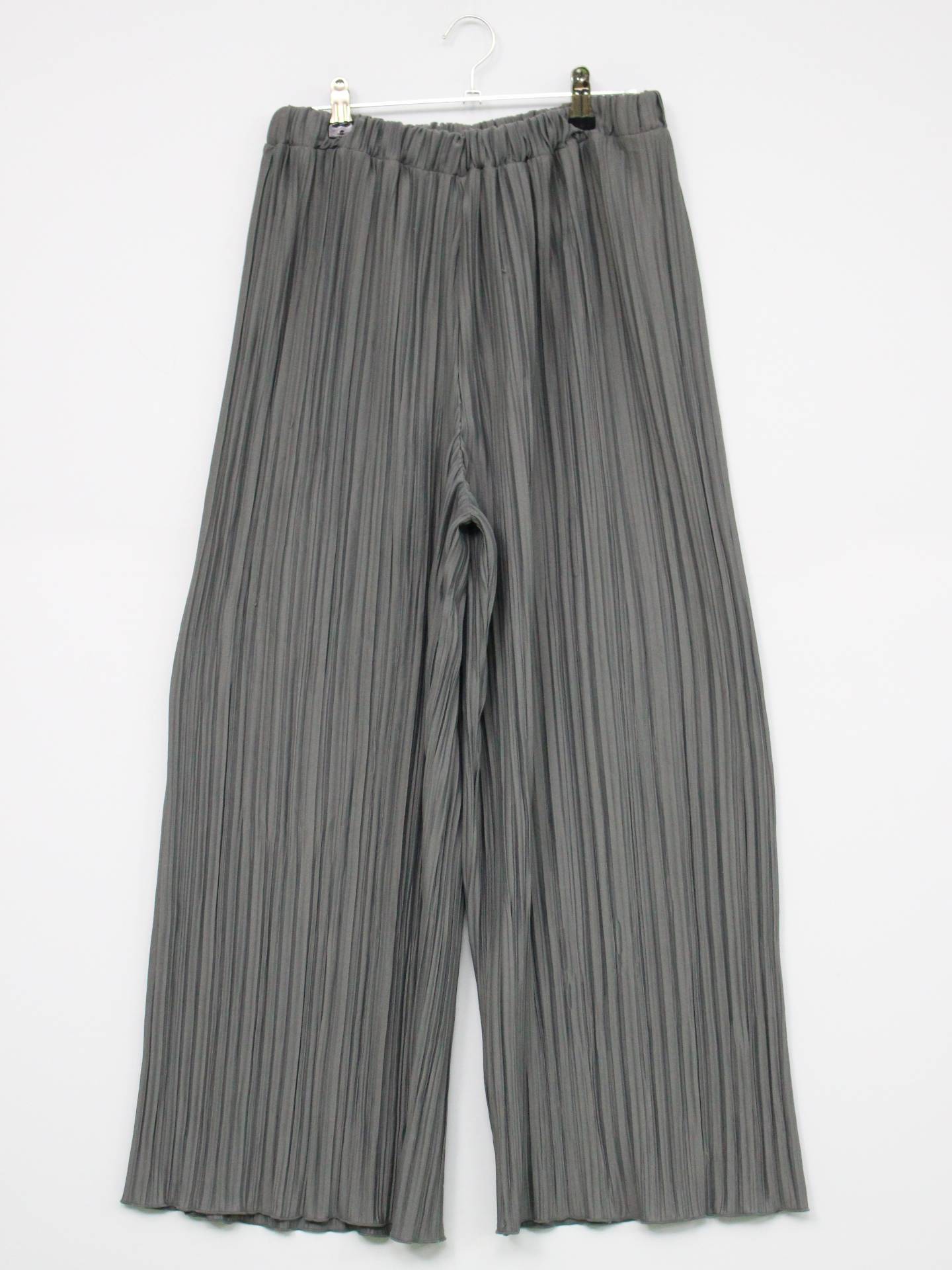 NATURAL BEAUTY BASIC/ナチュラルビューティーベーシック/スラックス/パンツ/グレー/M