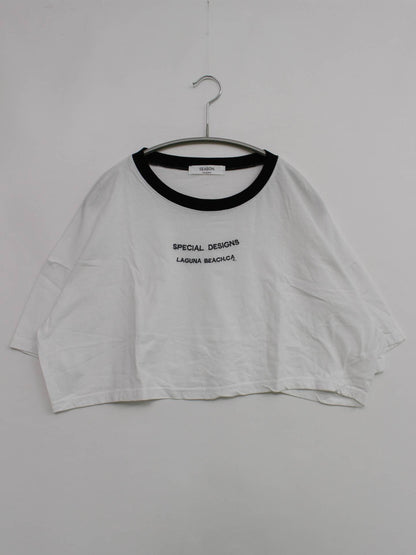 SEASON/Tシャツ/カットソー/トップス/ホワイト
