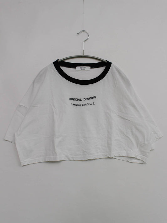 SEASON/Tシャツ/カットソー/トップス/ホワイト