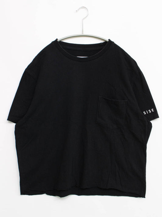 SISE/Tシャツ/カットソー/トップス/ブラック