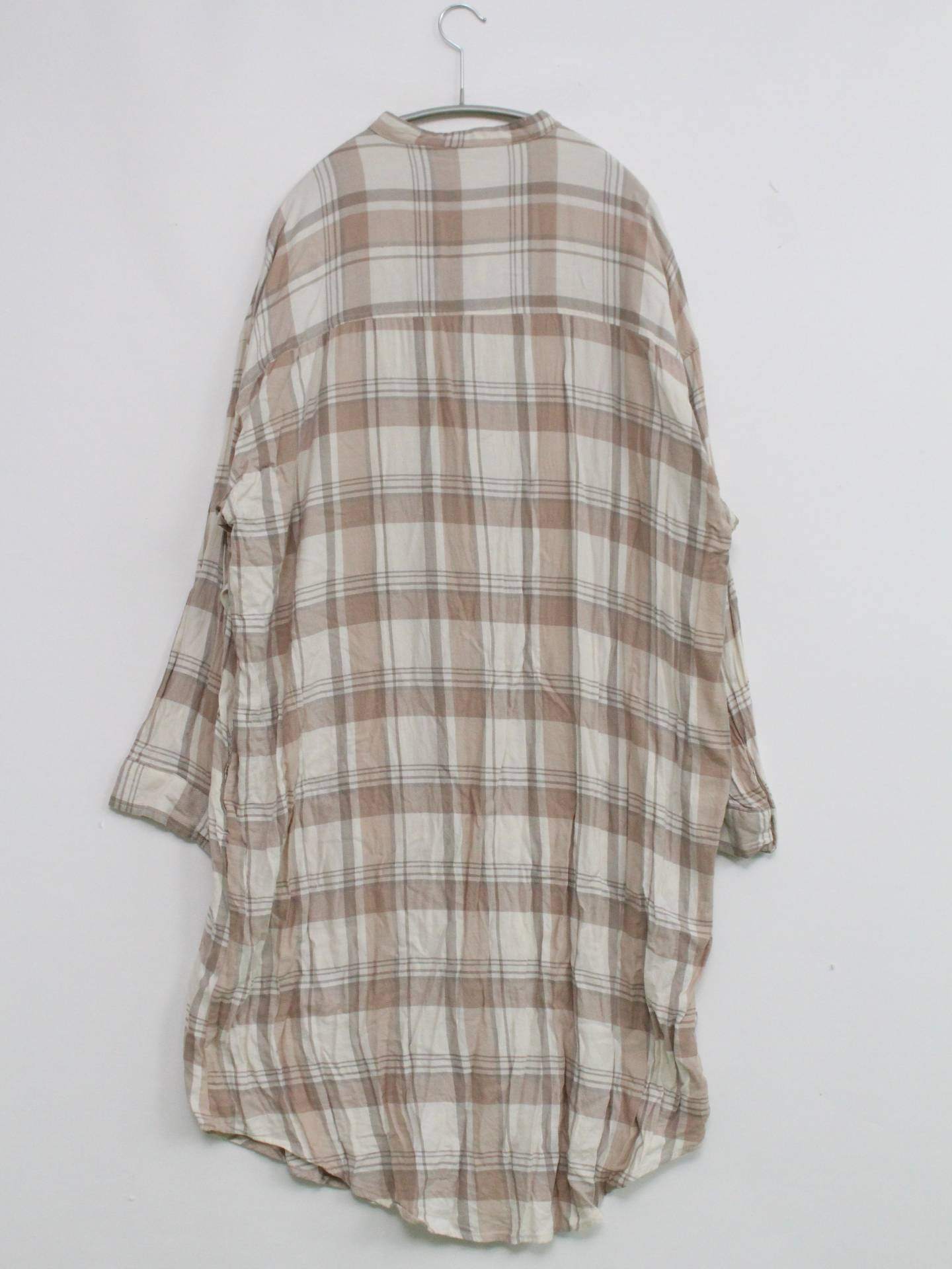 dearful/シャツワンピース/ワンピース/ドレス/ブラウン/LL