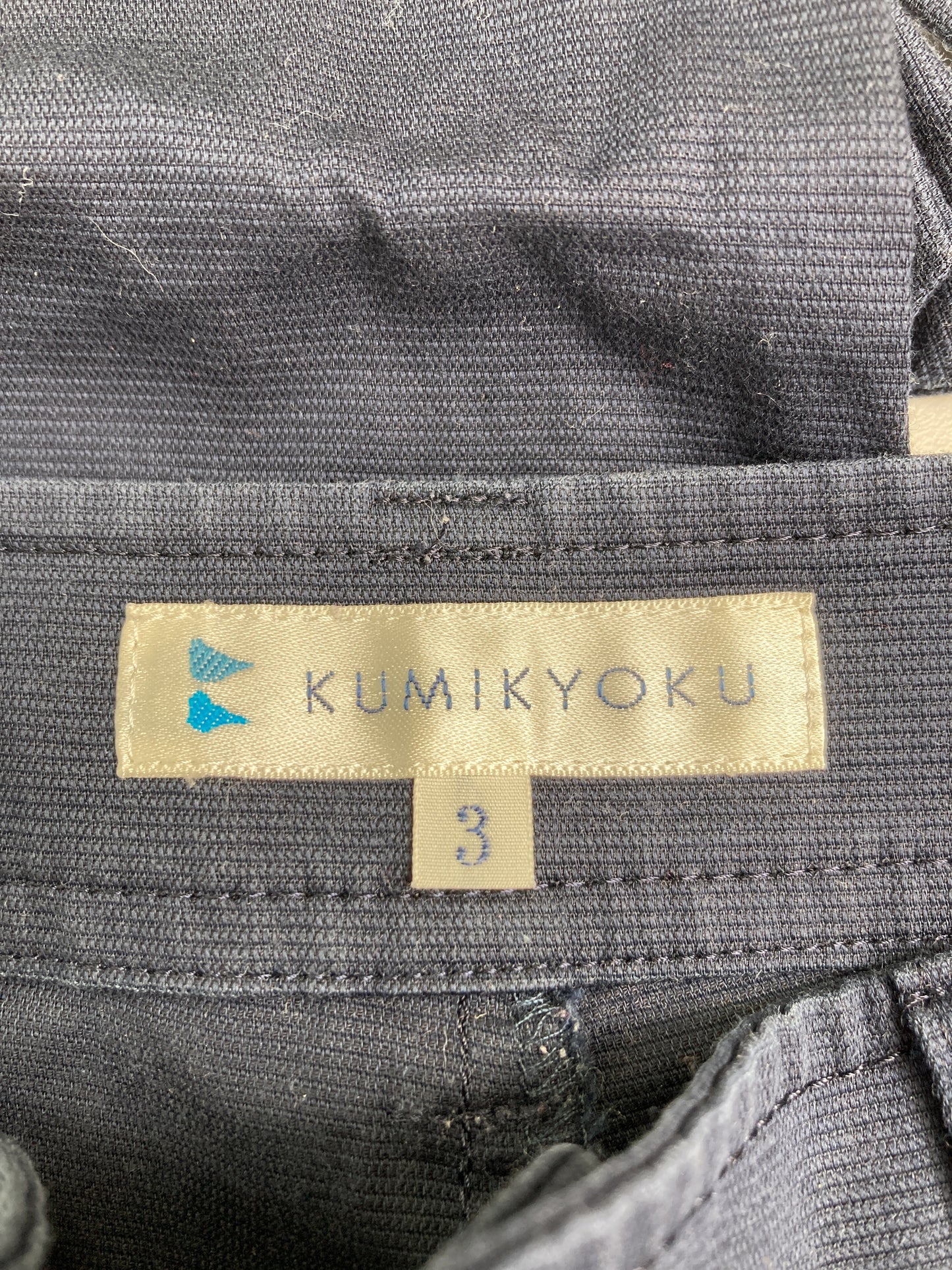 KUMIKYOKU/その他パンツ/パンツ/ブラック/3