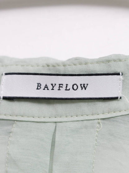 BAYFLOW/シャツ/ブラウス/トップス/ライトグリーン/F