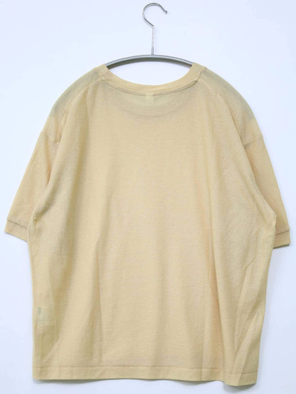 UNIQLO/ユニクロ/ニット/セーター/トップス/イエロー/M