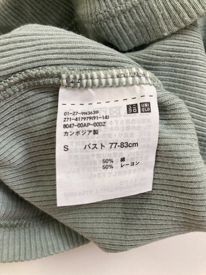 UNIQLO/ユニクロ/タンクトップ/トップス/グレー/S