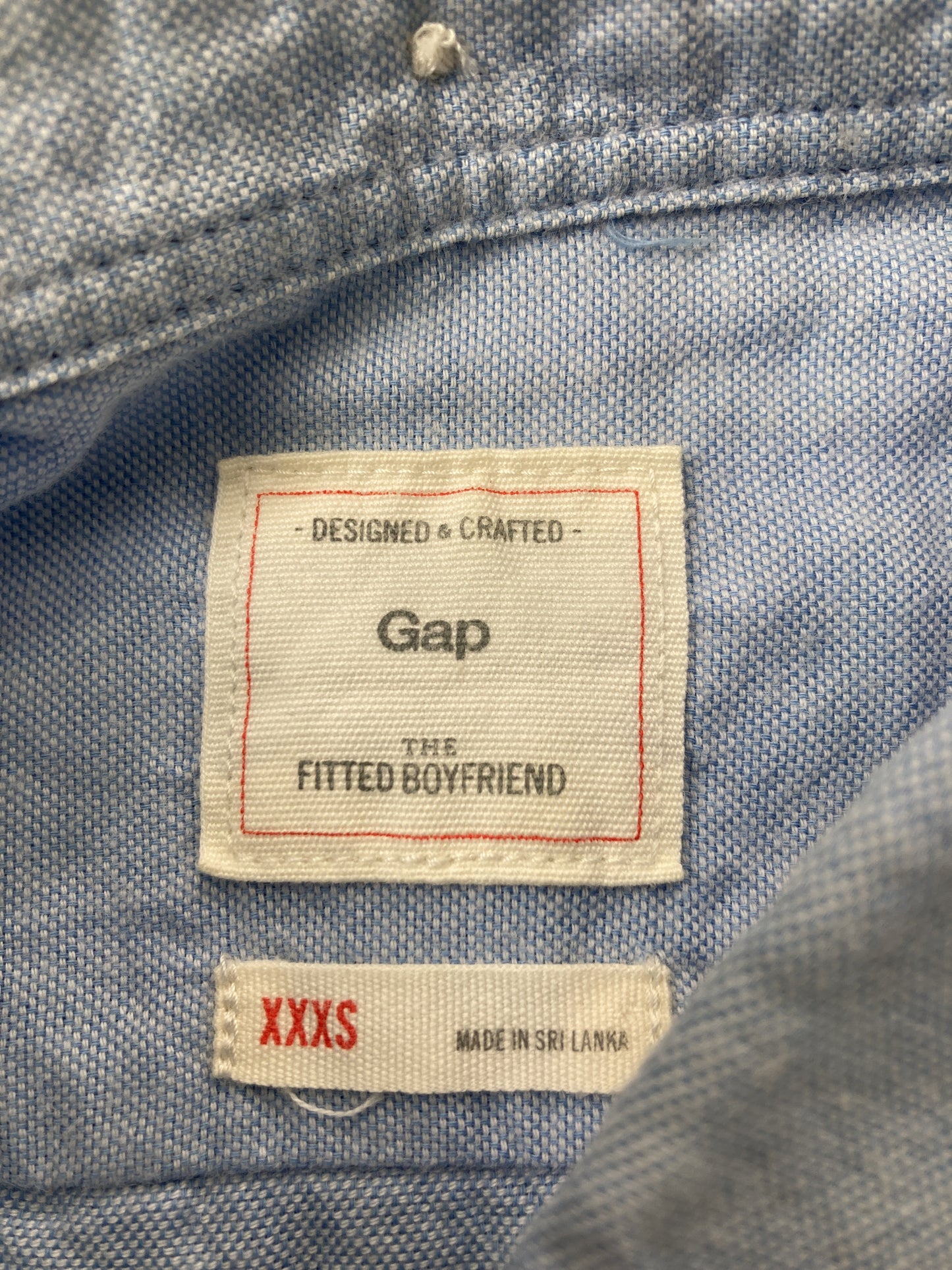 GAP/ギャップ/シャツ/ブラウス/トップス/スカイブルー/XXXS