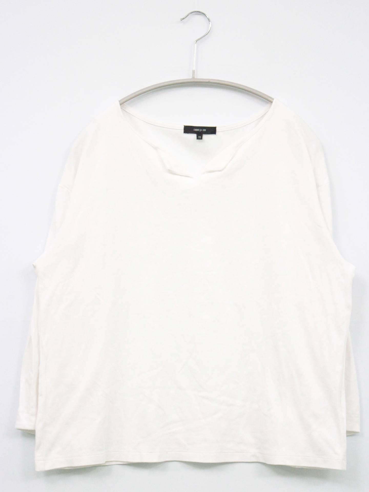 COMME CA ISM/Tシャツ/カットソー/トップス/ホワイト/11