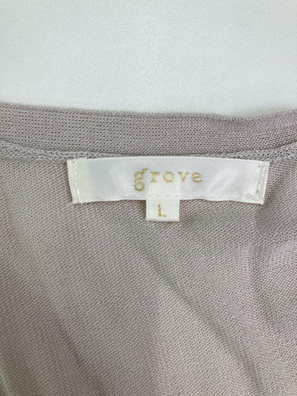 grove/グローブ/カーディガン/ボレロ/トップス/ベージュ/L