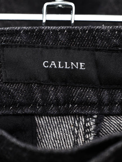 CALLNE/デニムパンツ/パンツ/ブラック/L