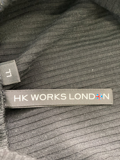HK WORKS LONDON/Tシャツ/カットソー/トップス/ブラック/LL