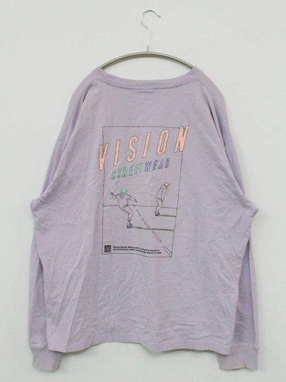 VISION STRRET WEAR/Tシャツ/カットソー/トップス/パープル/L