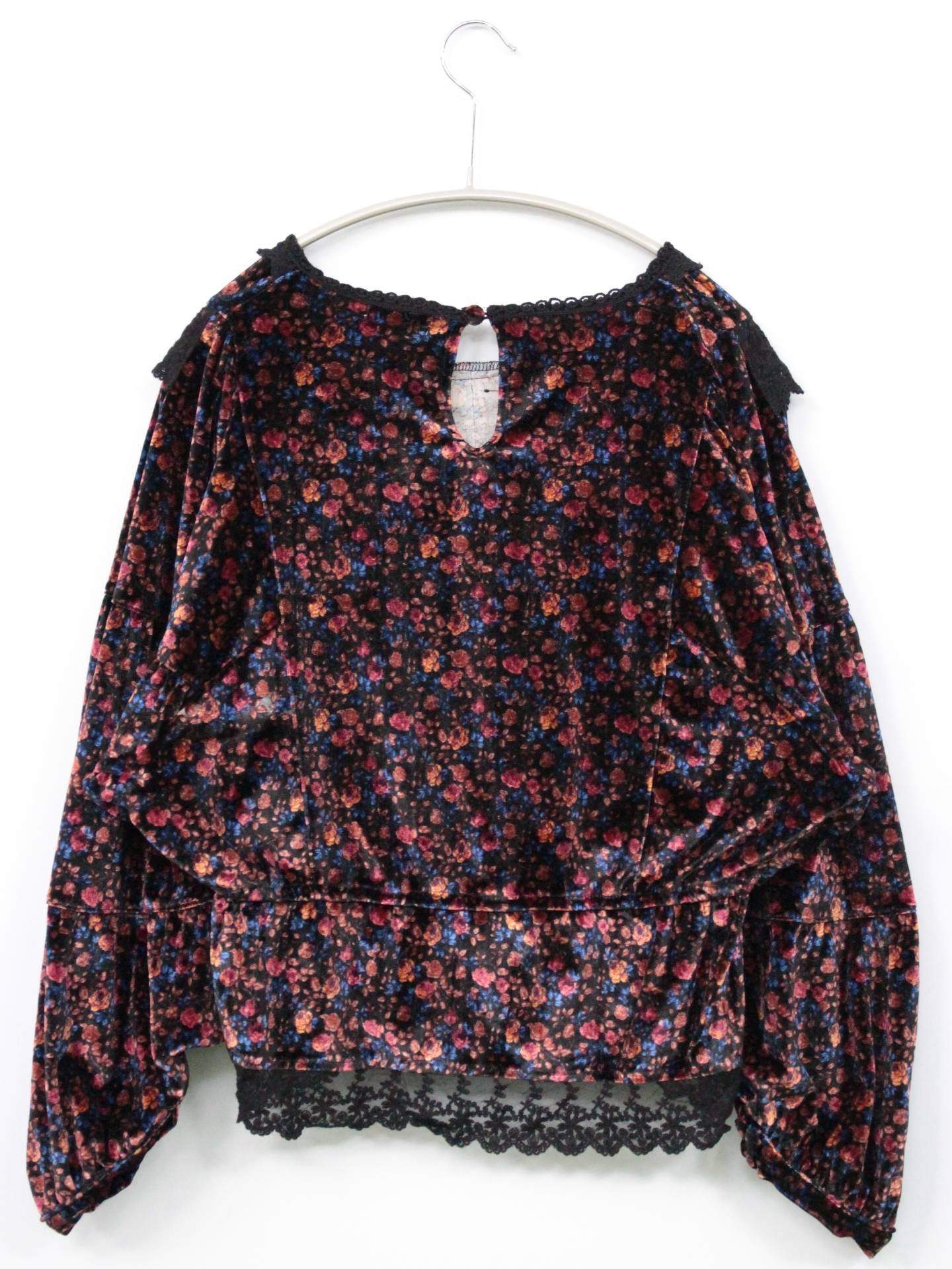 axes femme/Tシャツ/カットソー/トップス/ブラック/M 160/85