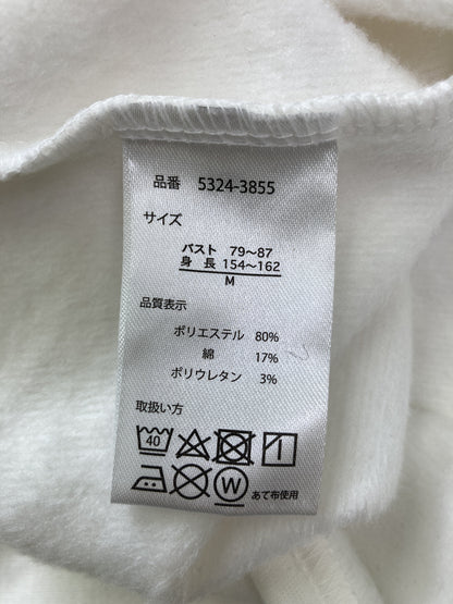 TM-PARTY/Tシャツ/カットソー/トップス/ホワイト/M