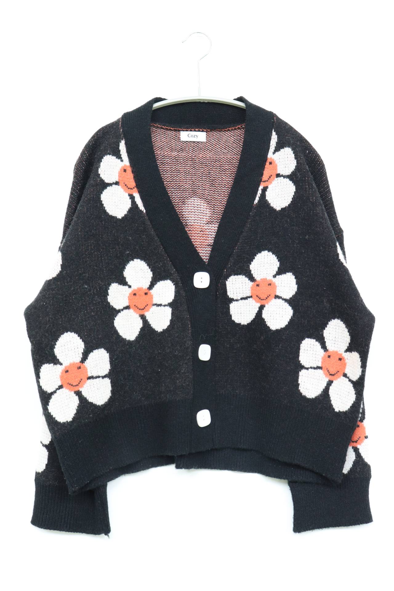 Cozy/カーディガン/ボレロ/トップス/ブラック