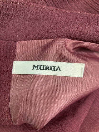 MURUA/ムルーア/ワンピース/ワンピース/ドレス/レッド/F
