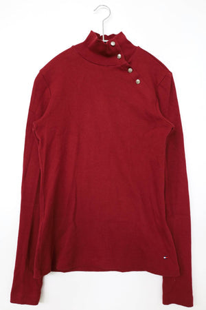 TOMMY HILFIGER/トミーヒルフィガー/Tシャツ/カットソー/トップス/レッド