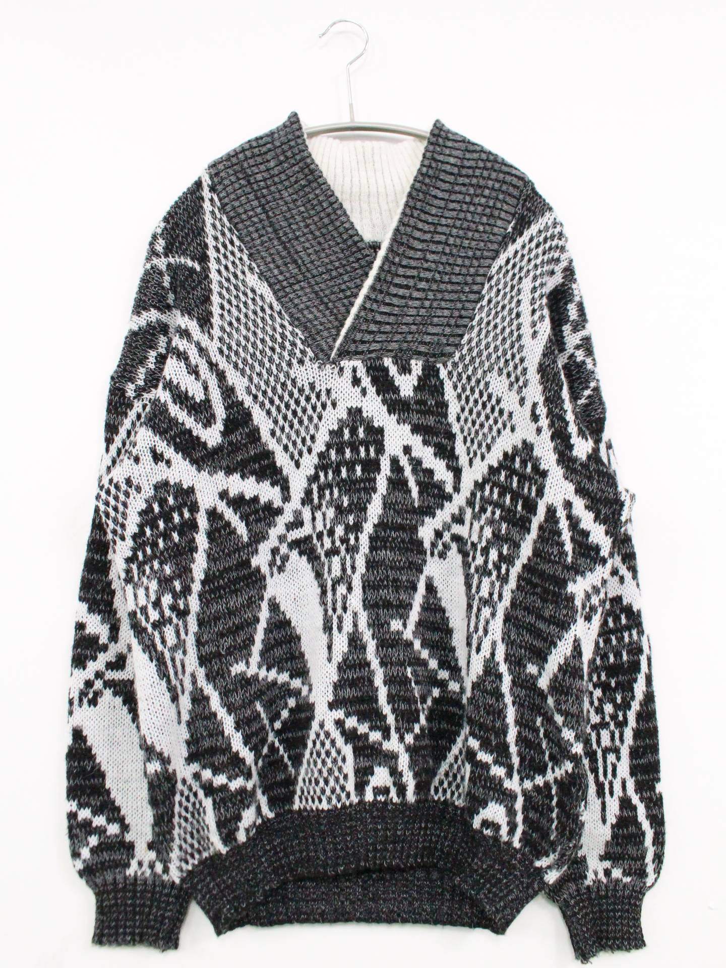 ニット/セーター/トップス/グレー