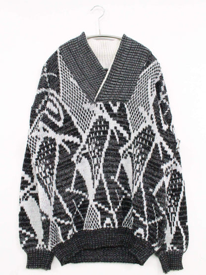 ニット/セーター/トップス/グレー