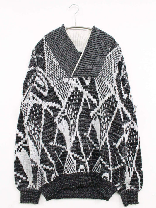 ニット/セーター/トップス/グレー