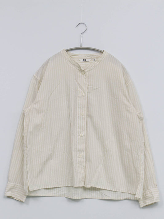 UNIQLO/ユニクロ/シャツ/ブラウス/トップス/アイボリー/M