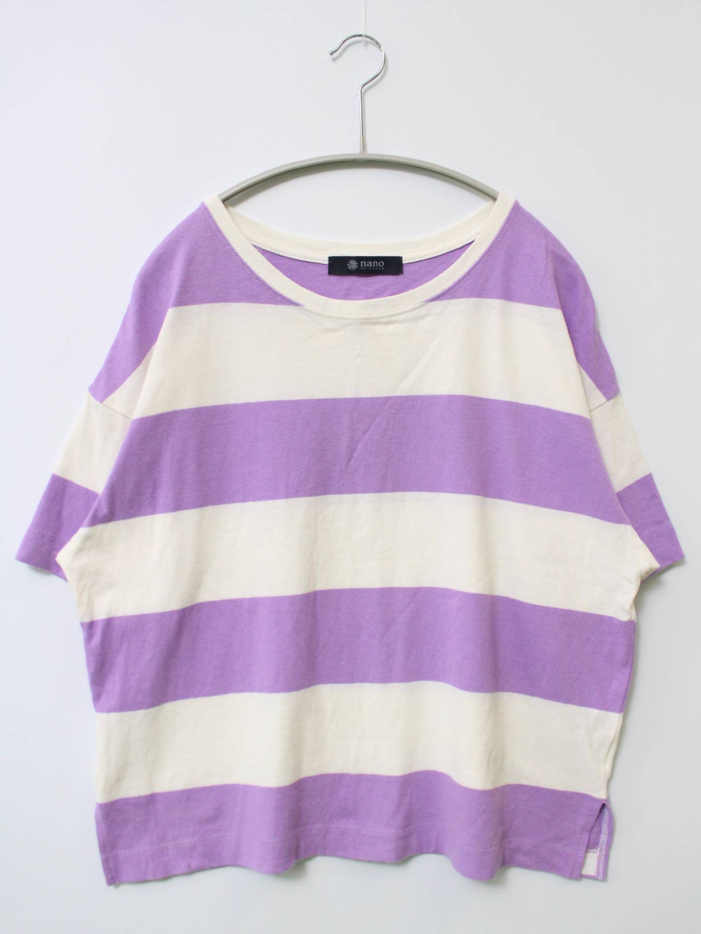 nano/Tシャツ/カットソー/トップス/パープル/F