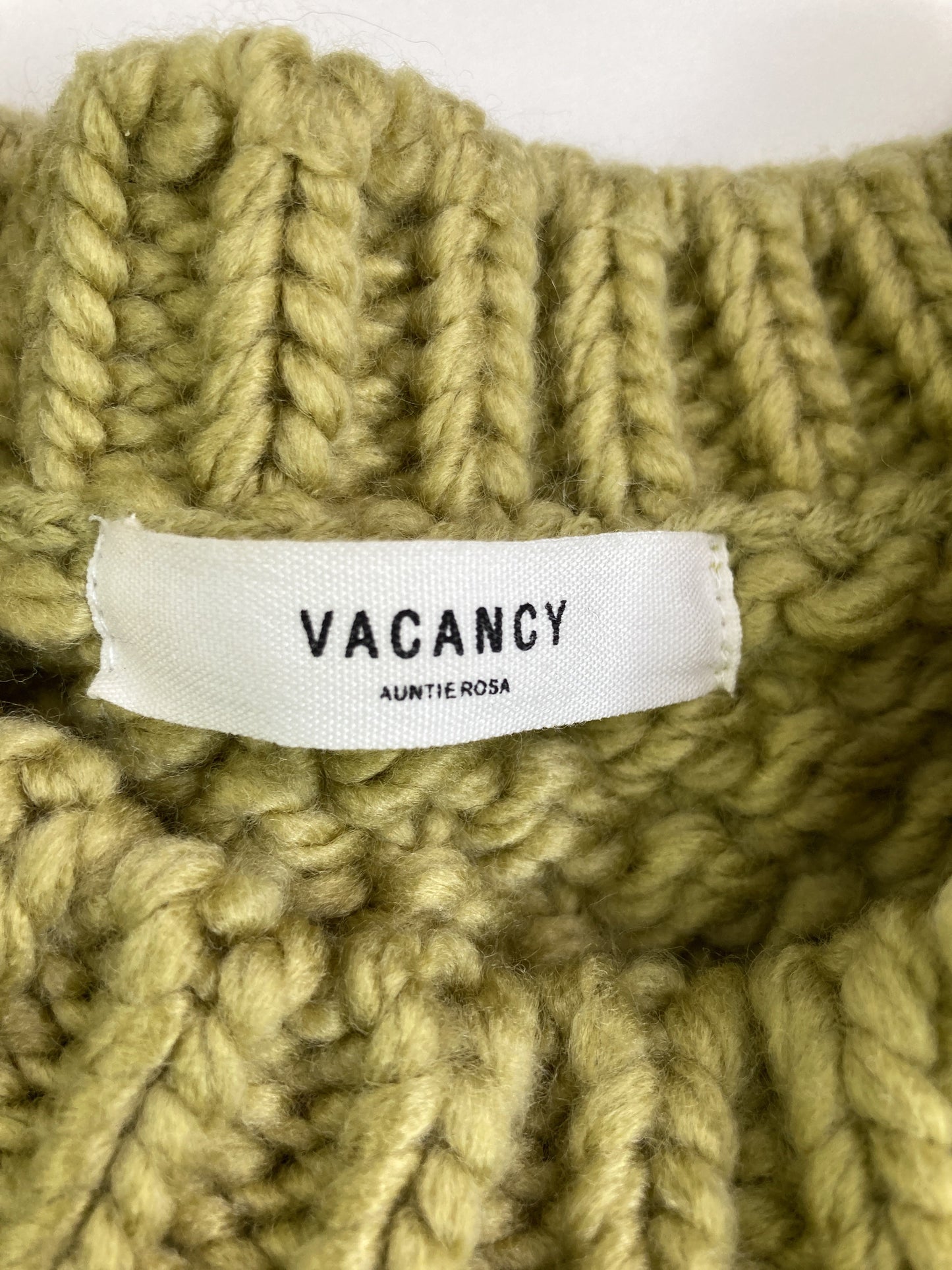 VACANCY/ヴァカンシー/ニット/セーター/トップス/イエロー/F