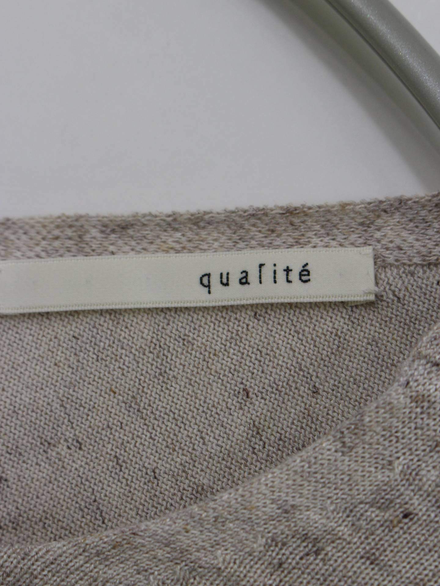 quarite/Tシャツ/カットソー/トップス/グレー/F