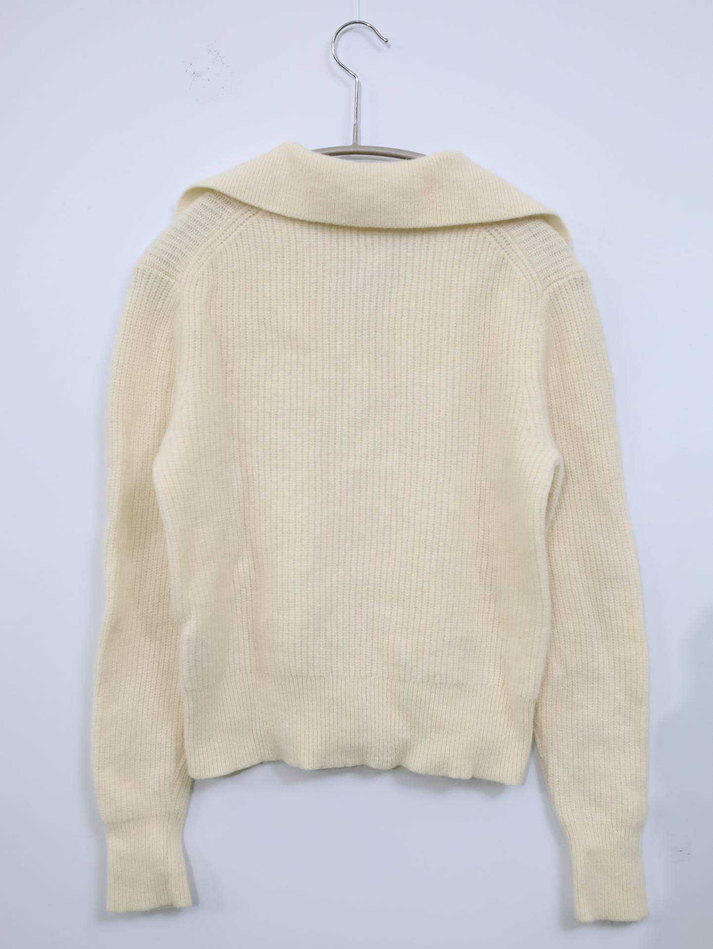 UNIQLO/ユニクロ/ニット/セーター/トップス/アイボリー/M
