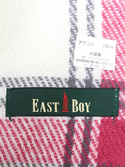 EAST BOY/マフラー/ファッション雑貨/ピンク
