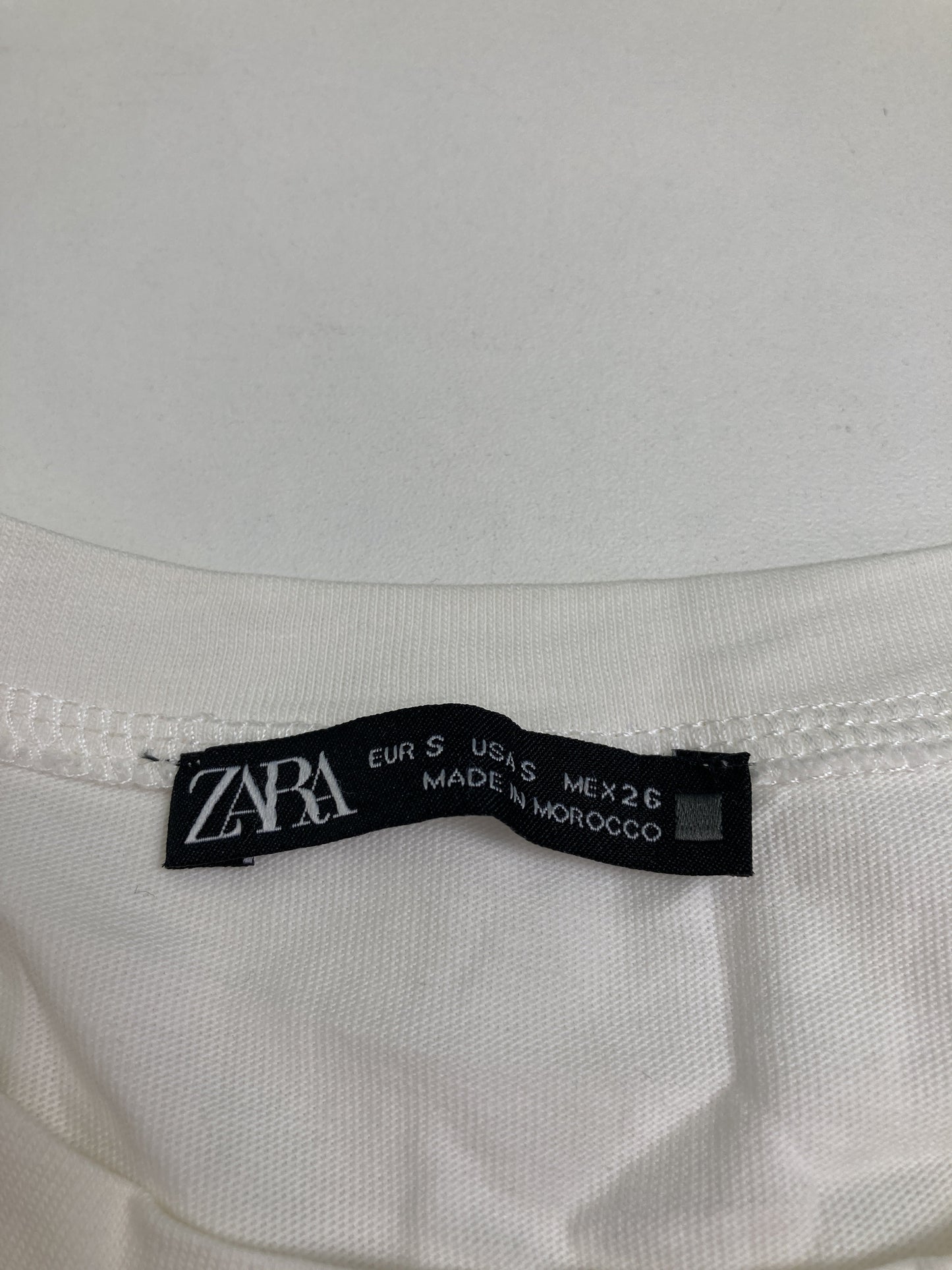 ZARA/ザラ/Tシャツ/カットソー/トップス/ホワイト/S