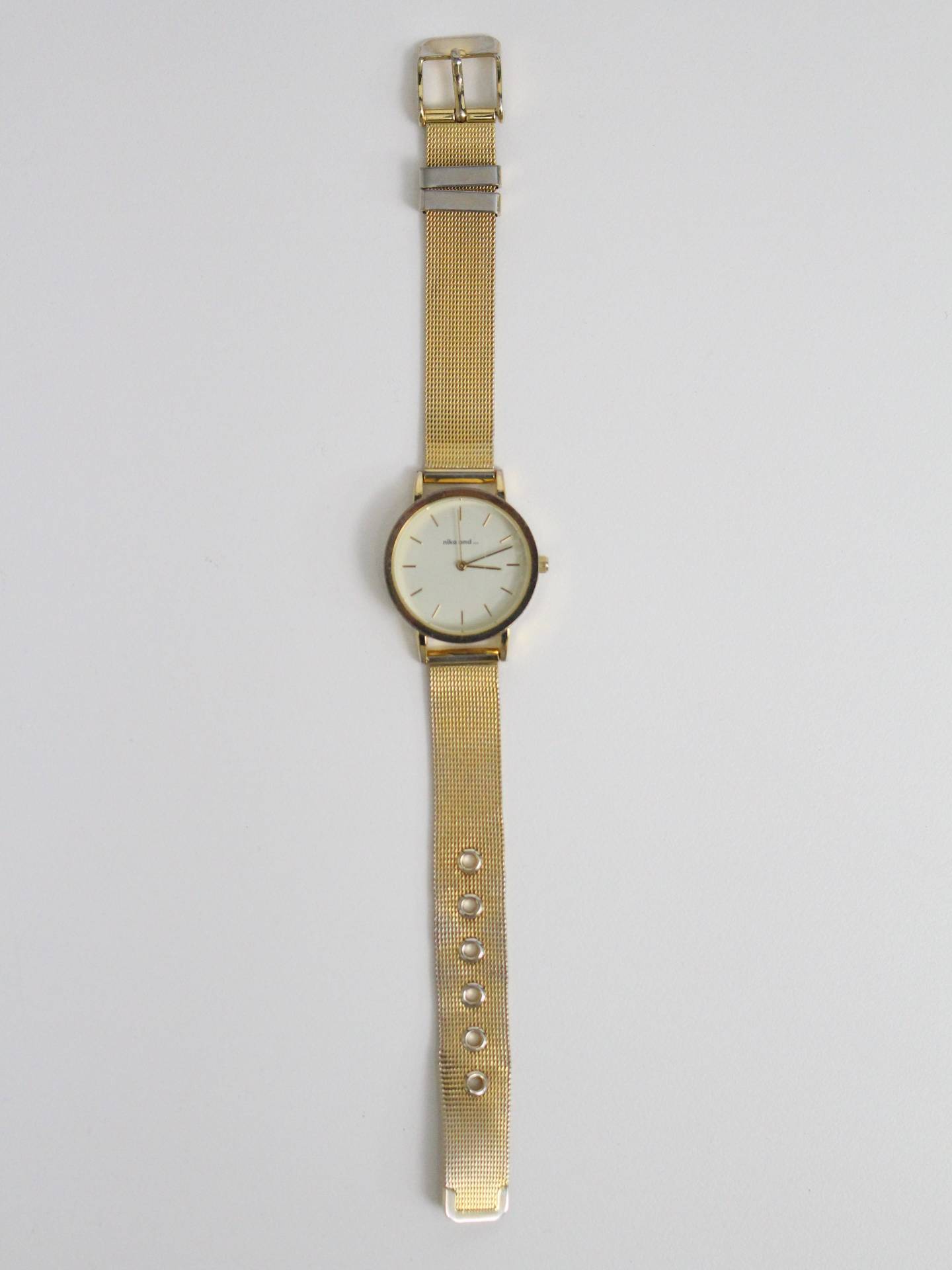 niko and .../ニコアンド/アナログ腕時計/腕時計/ゴールド