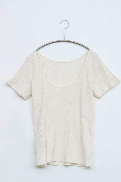 Ungrid/アングリッド/Tシャツ/カットソー/トップス/アイボリー/F