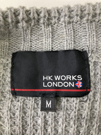 HK WORKS LOMDON/ベスト/トップス/グレー/M
