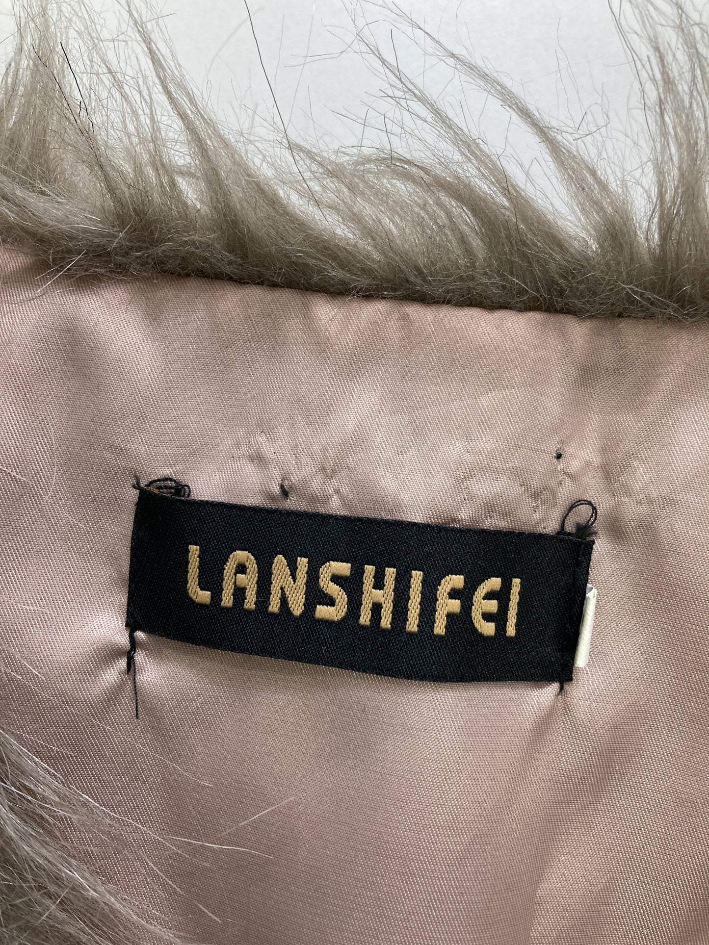 LANSHIFEI/ベスト/トップス/ベージュ/M