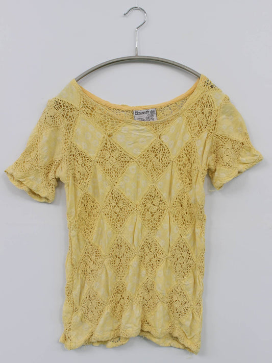 Ganesh/Tシャツ/カットソー/トップス/イエロー
